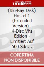 (Blu-Ray Disk) Hostel 1 (Extended Version) - 4-Disc Vhs Edition - Limitiert Auf 500 Stk.  (Blu-Ray+Dvd) [Edizione: Germania] brd