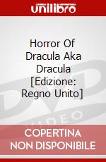 Horror Of Dracula Aka Dracula [Edizione: Regno Unito] dvd