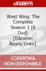 West Wing: The Complete Season 1 (6 Dvd) [Edizione: Regno Unito] film in dvd di Warner Home Video