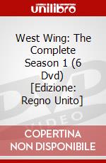 West Wing: The Complete Season 1 (6 Dvd) [Edizione: Regno Unito] dvd