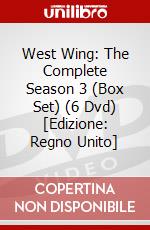 West Wing: The Complete Season 3 (Box Set) (6 Dvd) [Edizione: Regno Unito] dvd