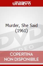 Murder, She Said (1961) dvd