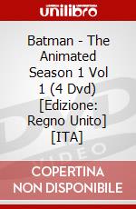 Batman - The Animated Season 1 Vol 1 (4 Dvd) [Edizione: Regno Unito] [ITA] dvd
