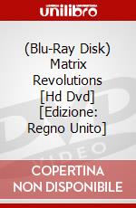 (Blu-Ray Disk) Matrix Revolutions [Hd Dvd] [Edizione: Regno Unito] brd