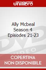 Ally Mcbeal Season 4 Episodes 21-23 dvd