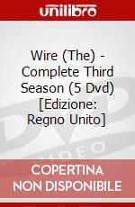 Wire (The) - Complete Third Season (5 Dvd) [Edizione: Regno Unito] dvd