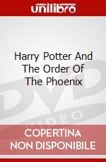 Harry Potter And The Order Of The Phoenix dvd