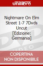 Nightmare On Elm Street 1-7 7Dvds Uncut [Edizione: Germania] dvd