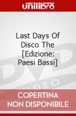 Last Days Of Disco The [Edizione: Paesi Bassi] dvd