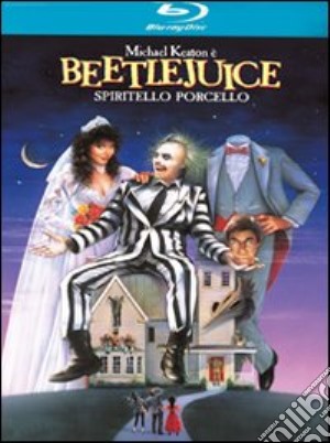 (Blu-Ray Disk) Beetlejuice - Spiritello Porcello film in dvd di Tim Burton