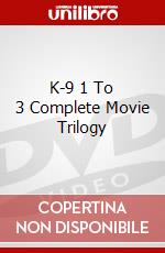 K-9 1 To 3 Complete Movie Trilogy dvd