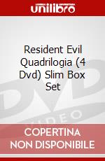 Resident Evil Quadrilogia (4 Dvd) Slim Box Set dvd