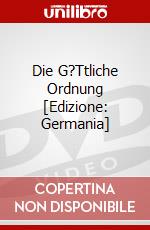 Die G?Ttliche Ordnung [Edizione: Germania] dvd