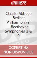 Claudio Abbado Berliner Philharmoniker - Beethoven Sympnonies 3 & 9 dvd