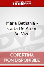 Maria Bethania - Carta De Amor Ao Vivo dvd
