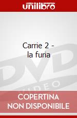 Carrie 2 - la furia dvd