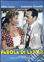 Parola Di Ladro dvd