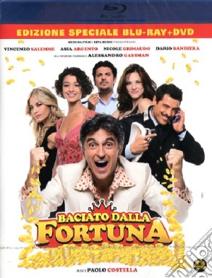 (Blu-Ray Disk) Baciato Dalla Fortuna (Blu-Ray+Dvd) film in dvd di Paolo Costella