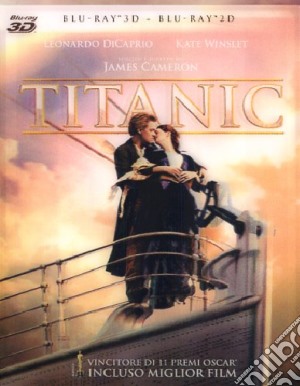 (Blu-Ray Disk) Titanic (Blu-Ray+Blu-Ray 3D) film in dvd di James Cameron