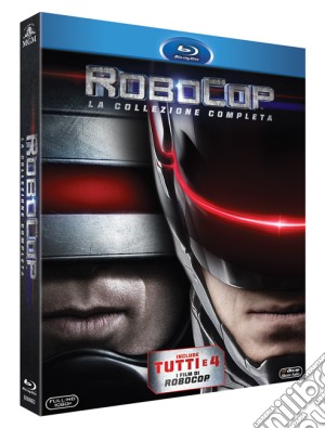 (Blu-Ray Disk) Robocop Collection (4 Blu-Ray) film in dvd di Fred Dekker,Irvin Kershner,Jose' Padilha,Paul Verhoeven