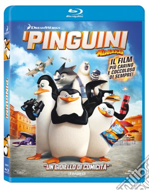 (Blu-Ray Disk) Pinguini Di Madagascar (I) film in dvd di Eric Darnell,Simon J. Smith