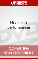 Mtv select performances dvd