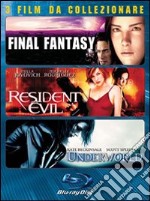 (Blu Ray Disk) Underworld - Resident Evil - Final Fantasy (Cofanetto 3 DVD) dvd