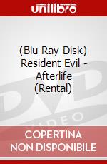 (Blu Ray Disk) Resident Evil - Afterlife (Rental) dvd