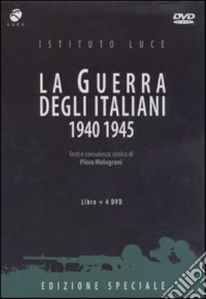 Guerra Degli Italiani (La) (4 Dvd+Libro) film in dvd di Leonardo Tiberi