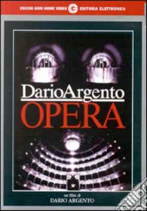 Opera film in dvd di Dario Argento