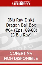 (Blu-Ray Disk) Dragon Ball Box #04 (Eps. 69-88) (3 Blu-Ray) film in dvd di Daisuke Nishio