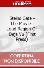 Steins Gate - The Movie - Load Region Of Deja Vu (First Press) dvd