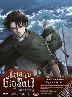 Attacco Dei Giganti (L') - Stagione 03 Box #02 (Eps 13-22) (2 Dvd) (Ltd Edition) film in dvd di Tetsuro Araki