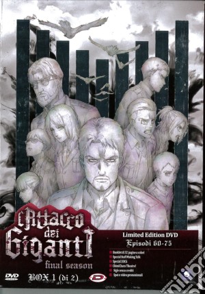 Attacco Dei Giganti (L') - The Final Season Box #01 (Eps 01-16) (Ltd Edition) (3 Dvd+Digipack+Box Finitura Argento) film in dvd di Tetsuro Araki