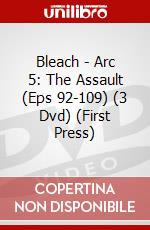 Bleach - Arc 5: The Assault (Eps 92-109) (3 Dvd) (First Press) dvd