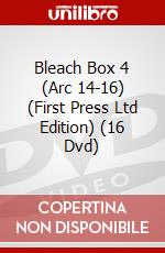 Bleach Box 4 (Arc 14-16) (First Press Ltd Edition) (16 Dvd) dvd