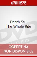Death Ss - The Whole Rite dvd
