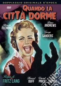 Quando La Citta' Dorme dvd