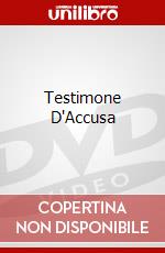 Testimone D'Accusa dvd