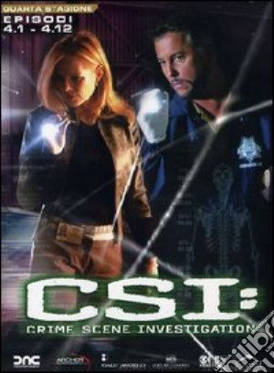 C.S.I. - Scena Del Crimine - Stagione 04 #01 (Eps 01-12) (3 Dvd) film in dvd