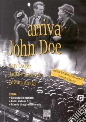 Arriva John Doe film in dvd di Frank Capra