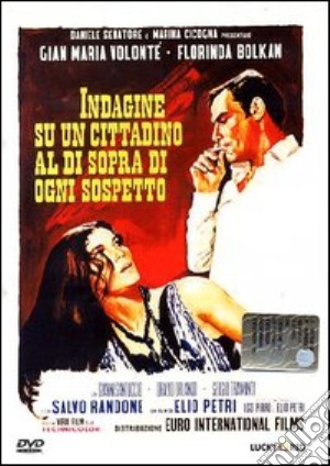 Indagine Su Un Cittadino Al Di Sopra Di Ogni Sospetto film in dvd di Elio Petri