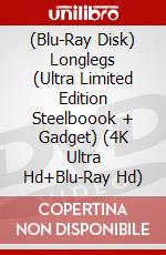 (Blu-Ray Disk) Longlegs (Ultra Limited Edition Steelboook + Gadget) (4K Ultra Hd+Blu-Ray Hd) brd
