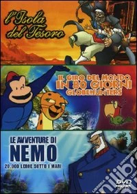 L' isola del tesoro - Il giro del mondo in 80 giorni - Le avventure di Nemo (Cofanetto 3 DVD) dvd