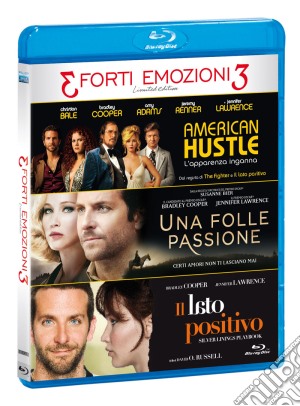 (Blu Ray Disk) American Hustle / Folle Passione (Una) / Lato Positivo (Il) (Ltd) (3 Blu-Ray) film in blu ray disk di Susanne Bier,David O. Russell