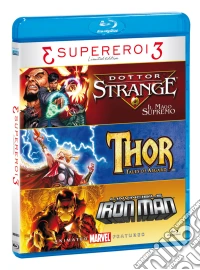 (Blu-Ray Disk) Dottor Strange / Thor - Tales Of Asgard / Invincibile Iron Man (L') (Ltd) (3 Blu-Ray) brd