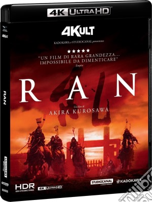 (Blu-Ray Disk) Ran (4K Ultra Hd+Blu-Ray Hd) film in dvd di Akira Kurosawa