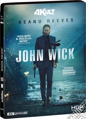 (Blu-Ray Disk) John Wick (4K Ultra Hd+Blu-Ray Hd) film in dvd di David Leitch,Chad Stahelski