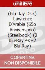 (Blu-Ray Disk) Lawrence D'Arabia (65o Anniversario) (Steelbook) (2 Blu-Ray 4K+2 Blu-Ray)
