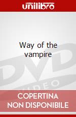 Way of the vampire film in dvd di Film